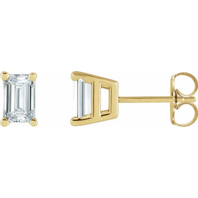 5/8 CT Lab-Grown Diamond Earrings in 14K Gold