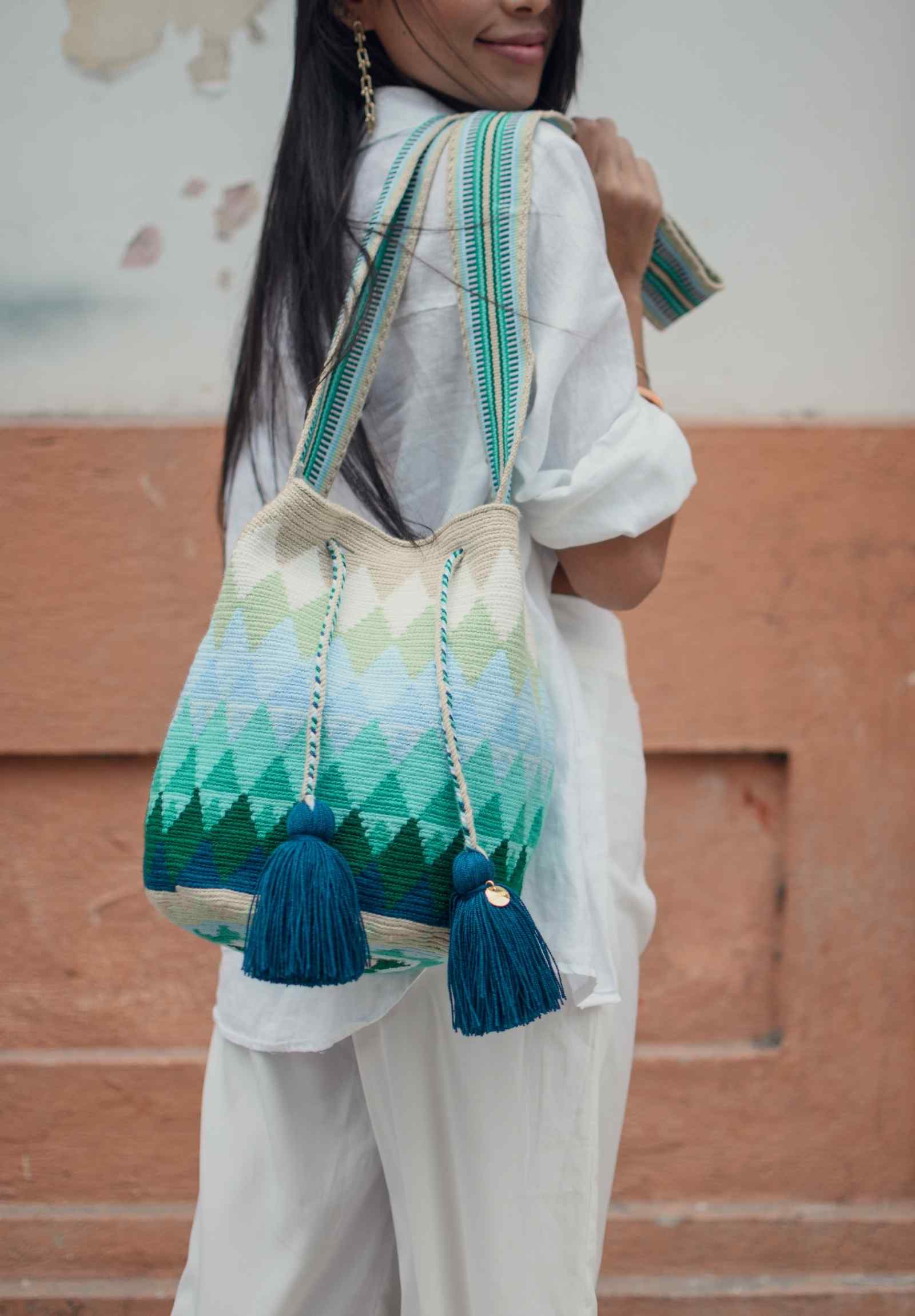 Peacock Wayuu Bag