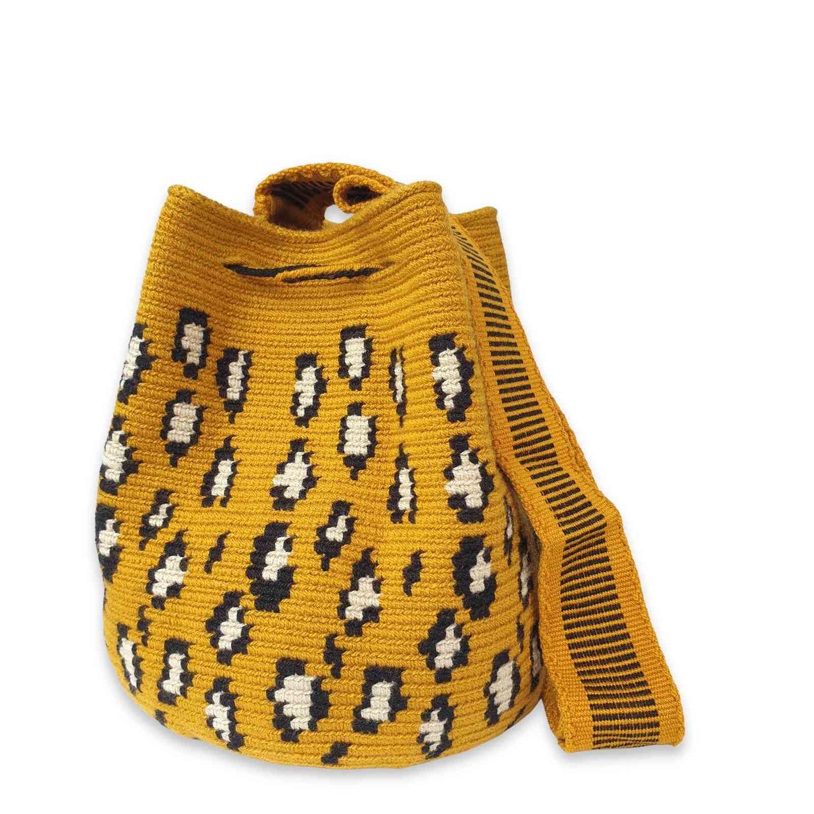 Leopard Wayuu Bag