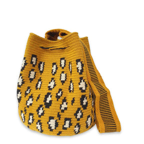 Leopard Wayuu Bag