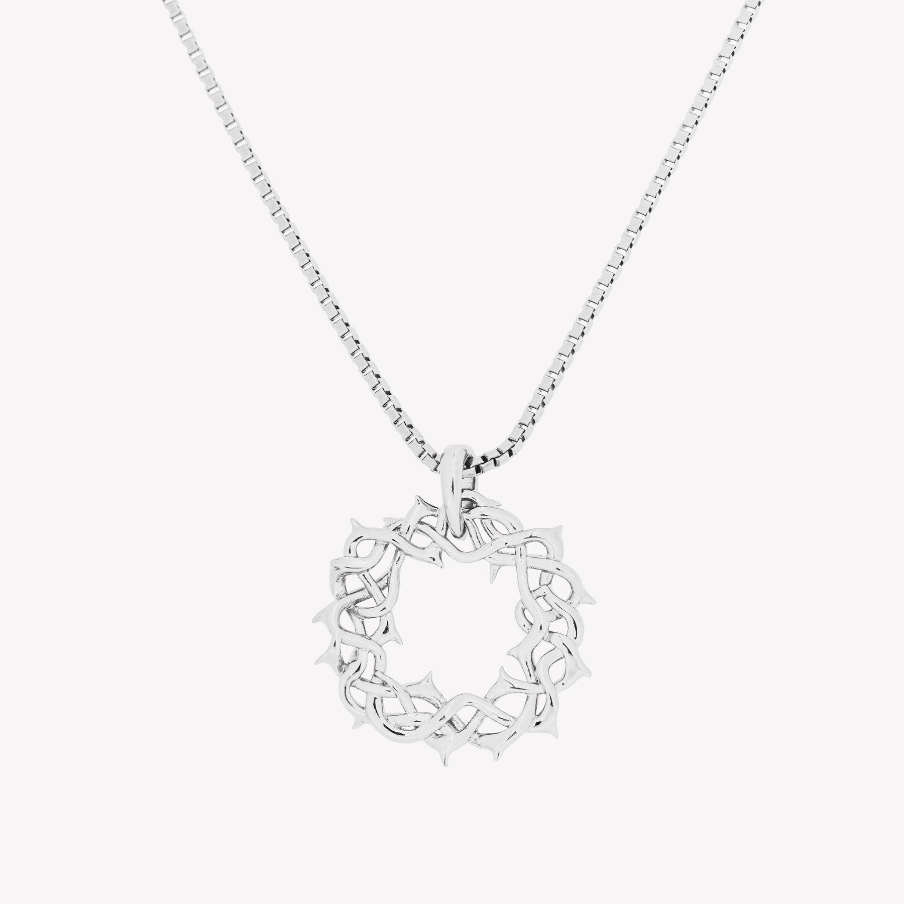 Crown of Thorns Large Pendant Necklace