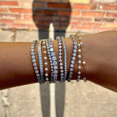 THE “POPPY” 3MM BEZEL TENNIS BRACELET