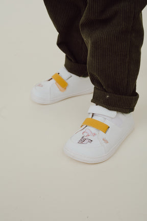 PUMO WHITE / Barefoot Classic Kids' Sneakers