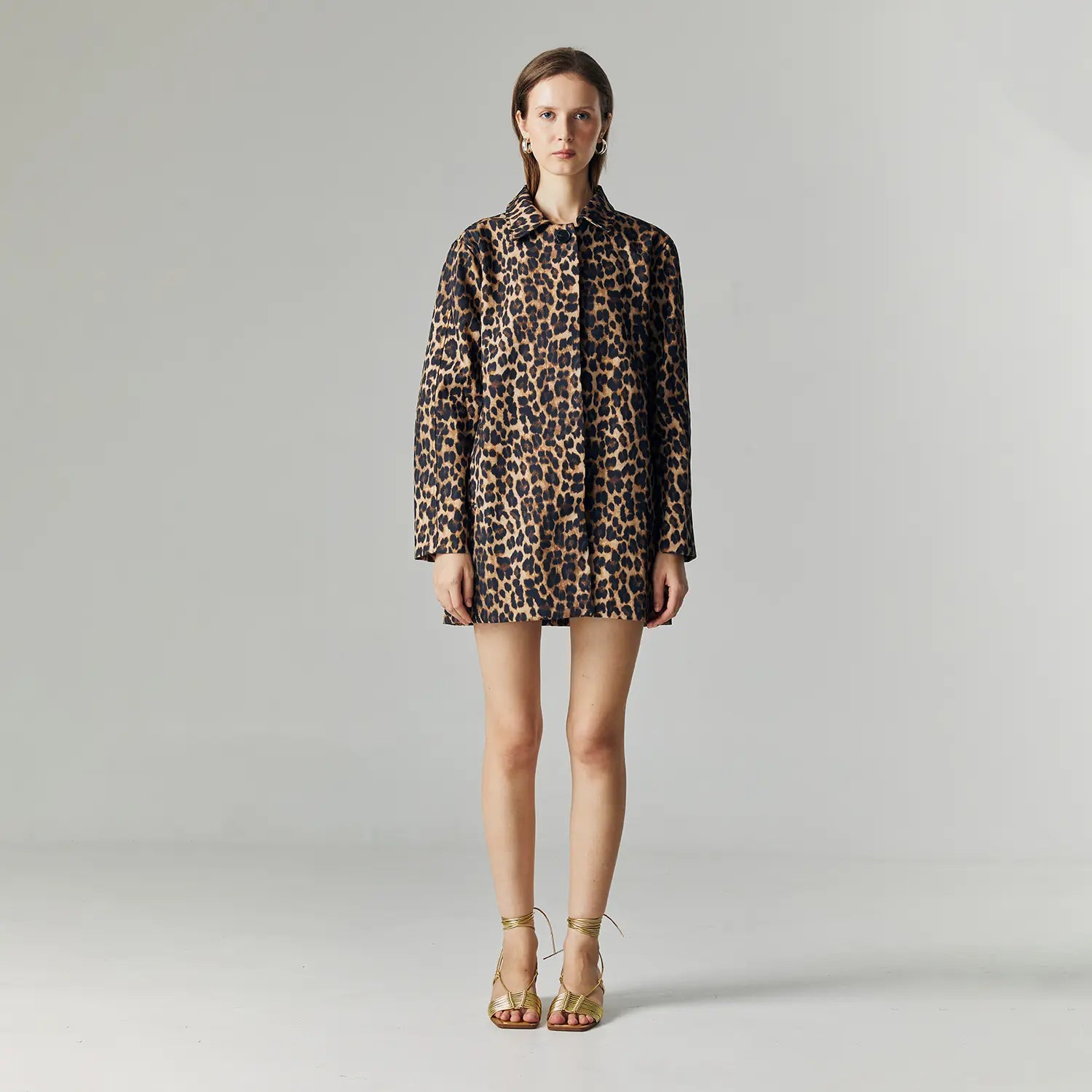 Livia Leopard Outerwear