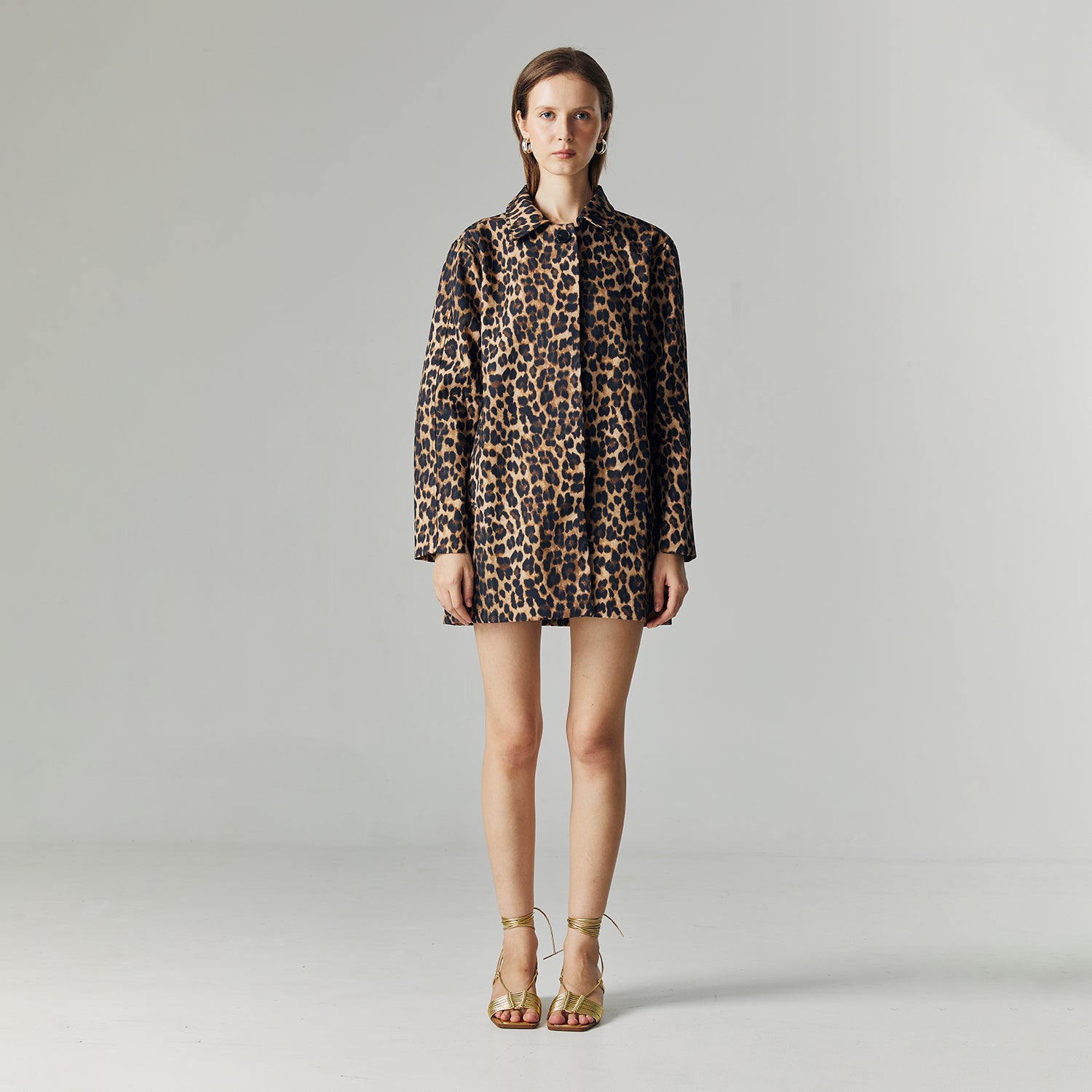 Livia Leopard Outerwear