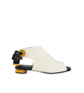 Matisse Offwhite Artisan Leather Flat Sandal