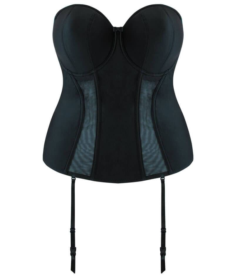 Curvy Kate Luxe Strapless Basque Black