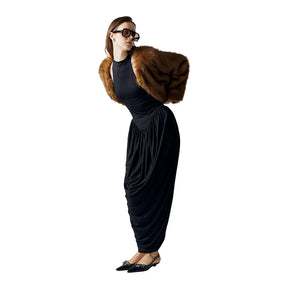 Celine Draped Maxi Dress