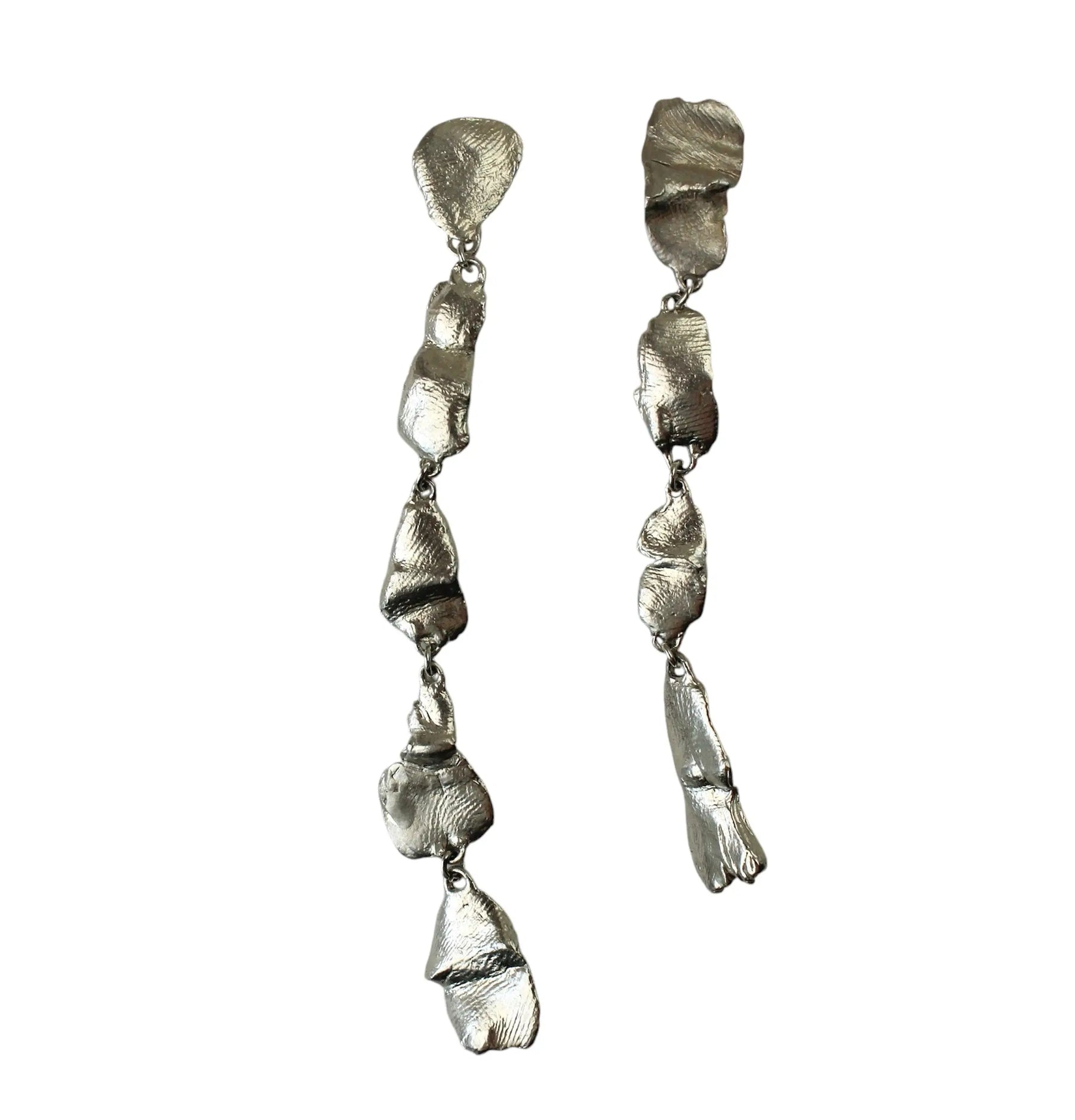 Hyades Silver Drop Earrings