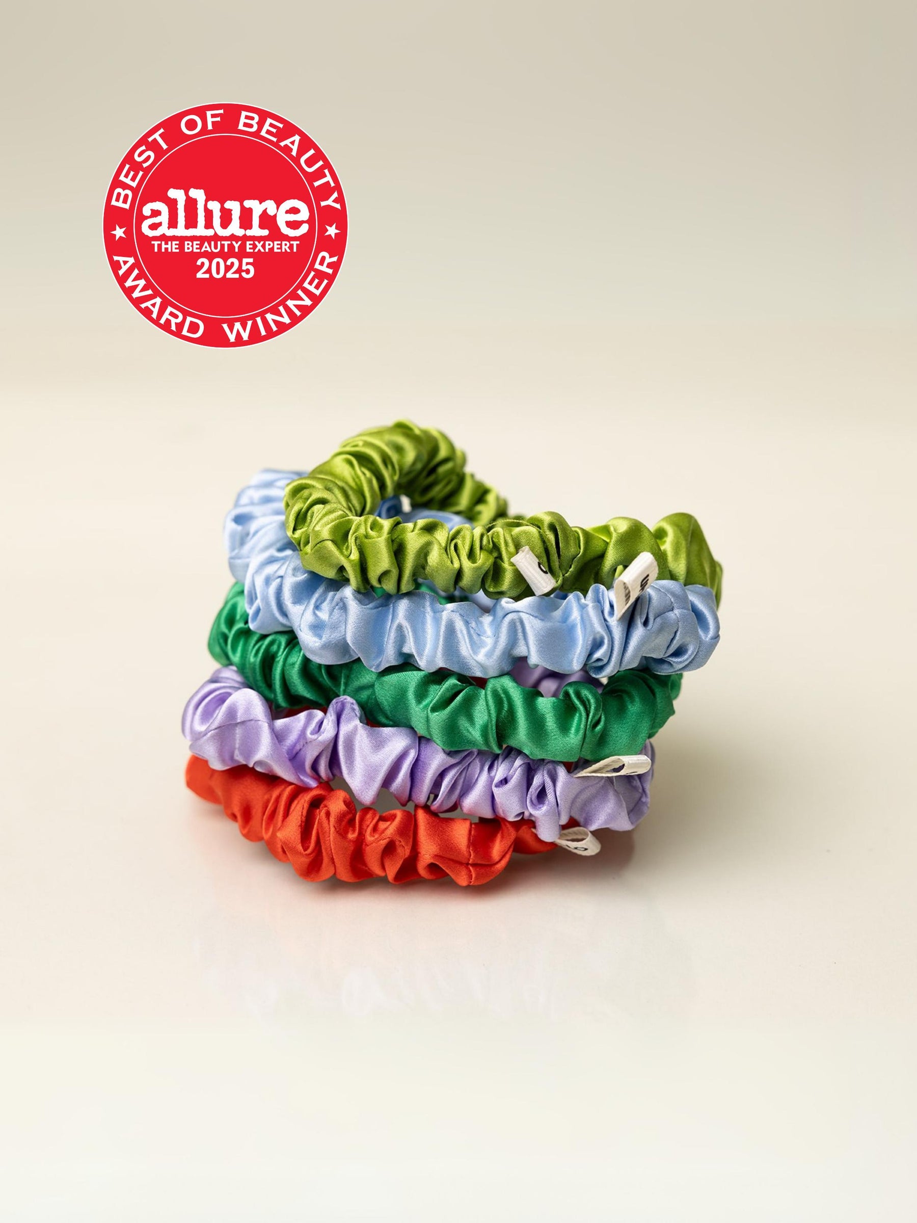 Flora Silk Scrunchie Set