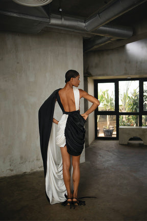 Blanc De Noir Dress
