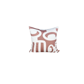 Duafe Throw Pillow in Mocha