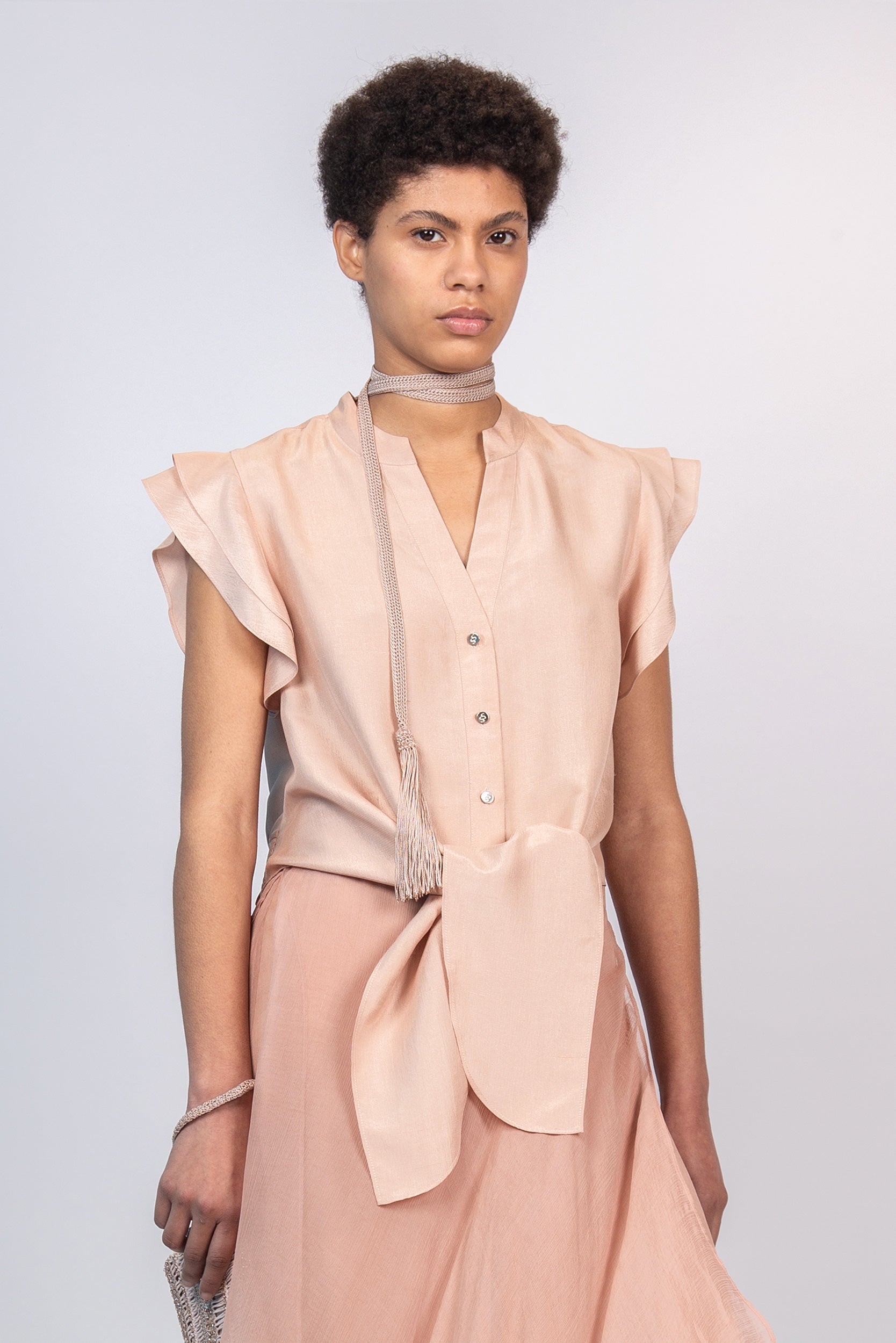 Chaya Blouse | Blush