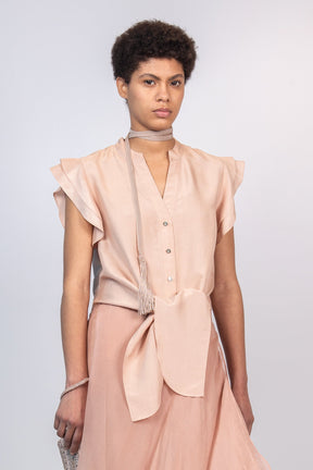 Chaya Blouse | Blush