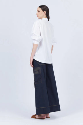 Magali Pima Cotton Blouse
