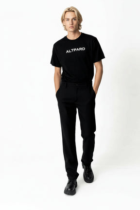 Men's Luxury Black Classic Trousers