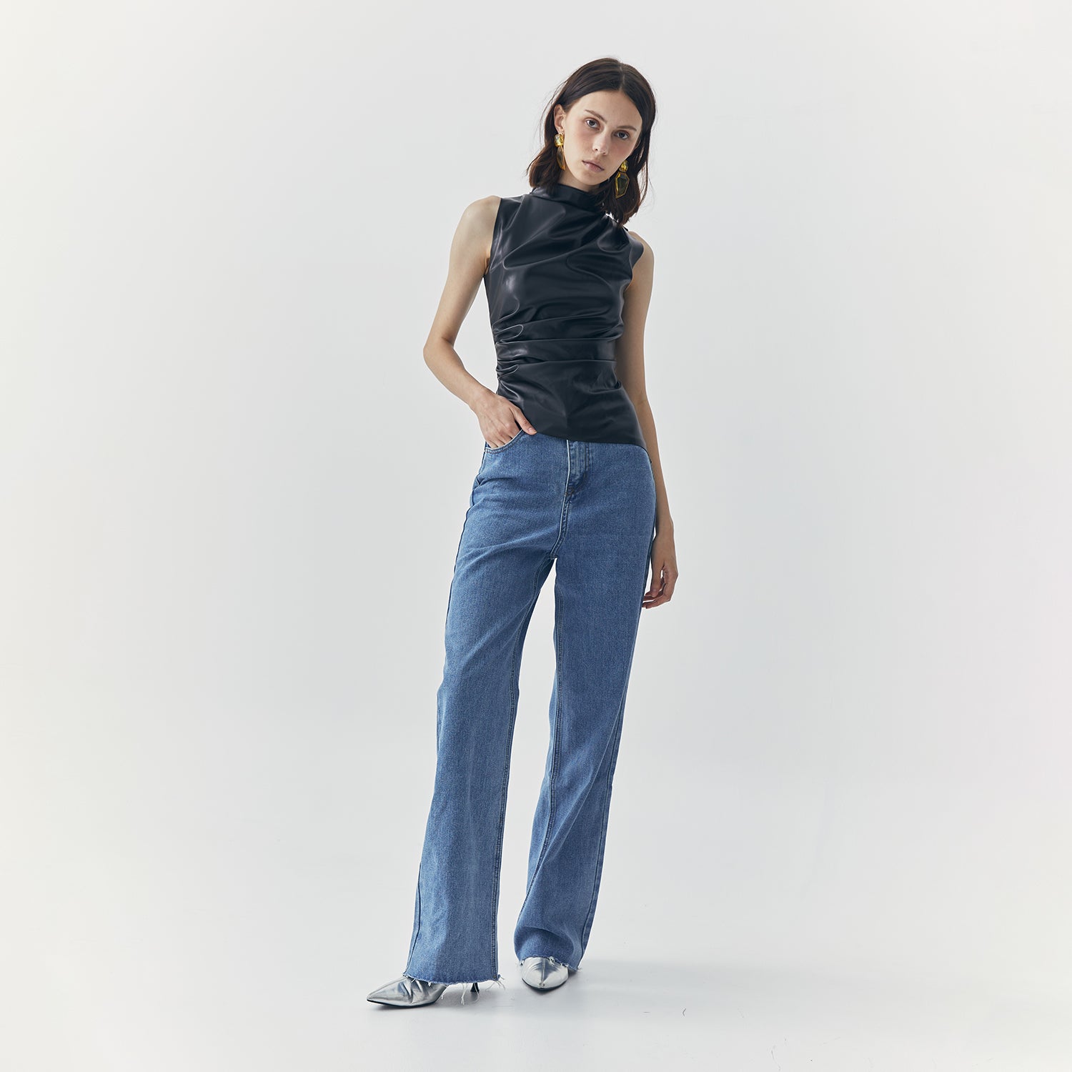 JUNO LEATHER TANK