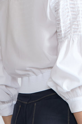 Ansley Blouse | White