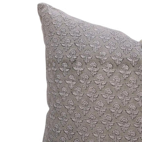 Handcrafted Hand-carved Block Print Boho Pure Linen Pillow Cover- Riva