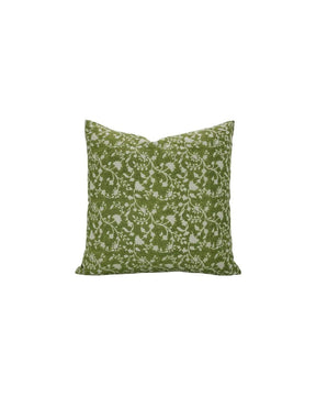 Bohemian Handmade Block Printed Pure Linen Cushion Cover - Firoza