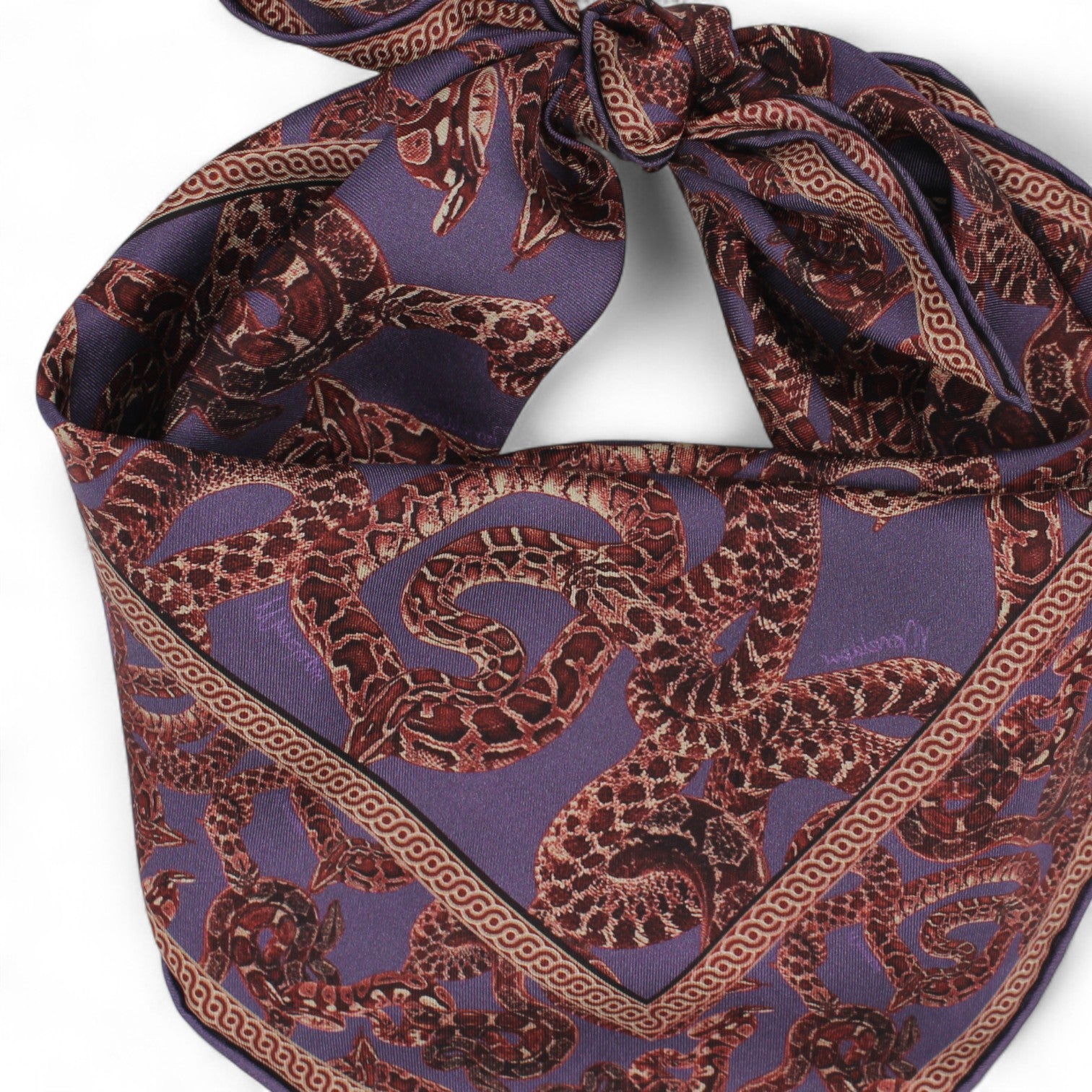 Silk Snake Scarf small