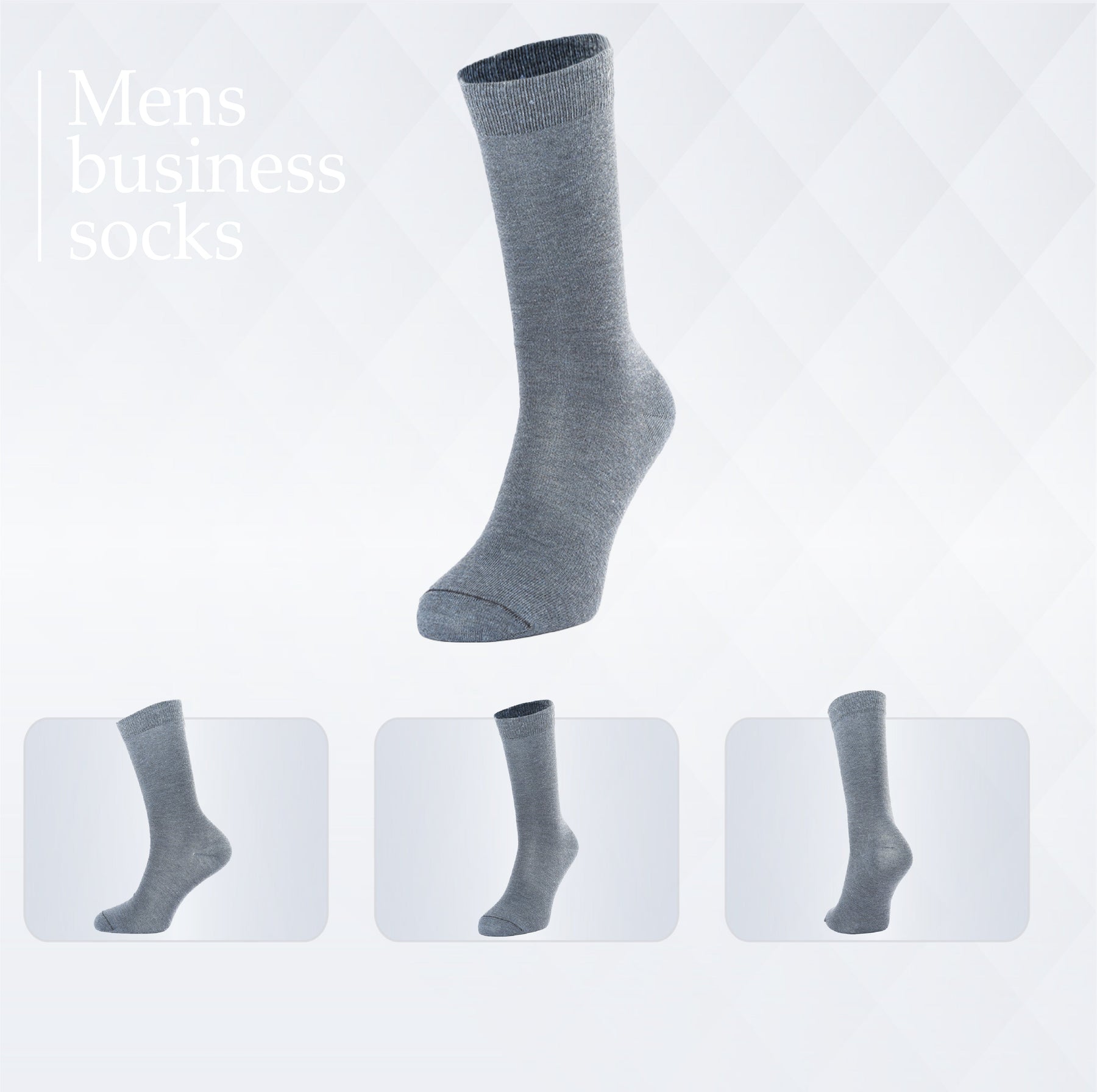 MEDIA EJECUTIVA PUNTA SIN COSTURA UNITARIA