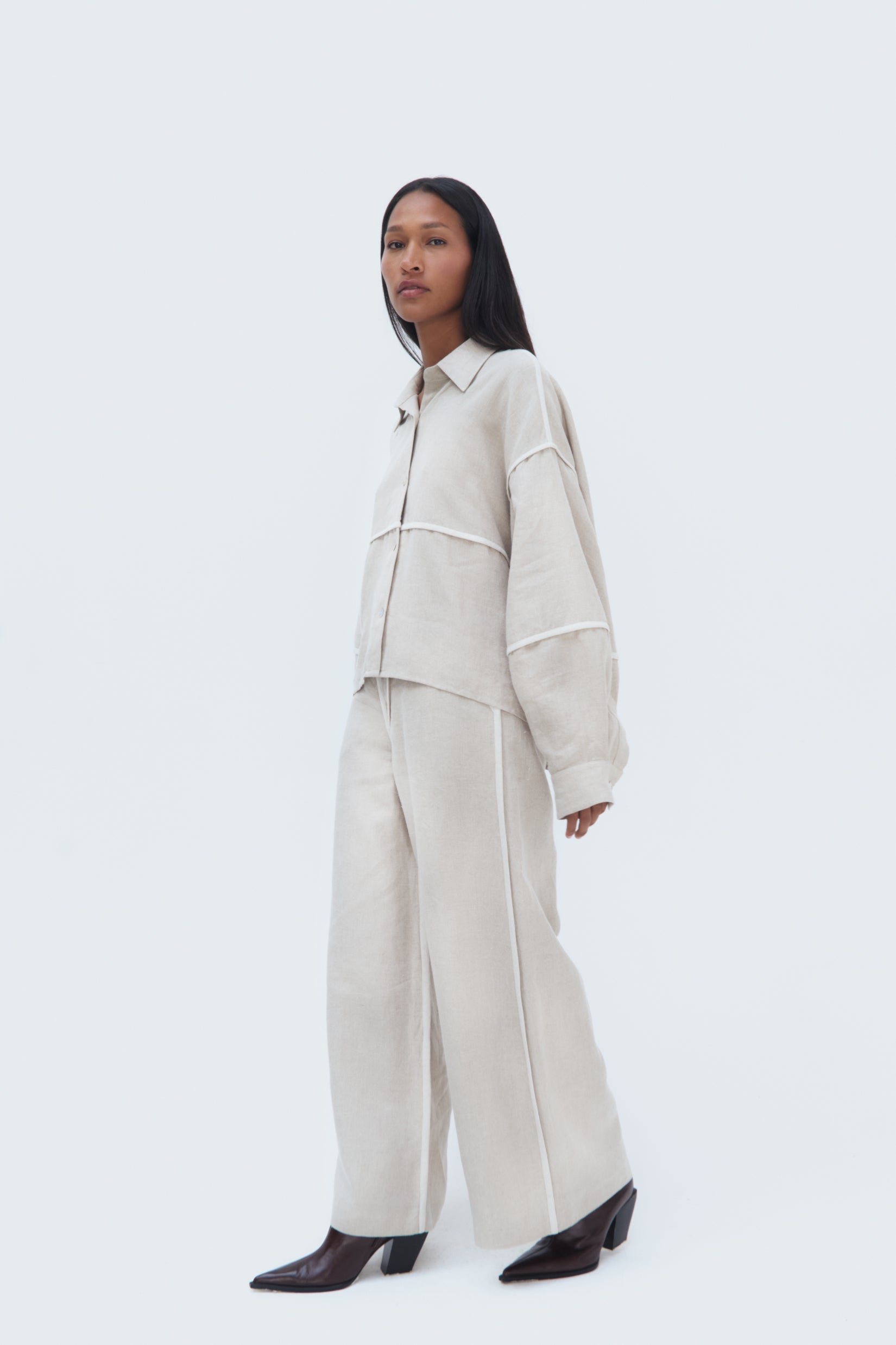 Duna Pipped Trousers