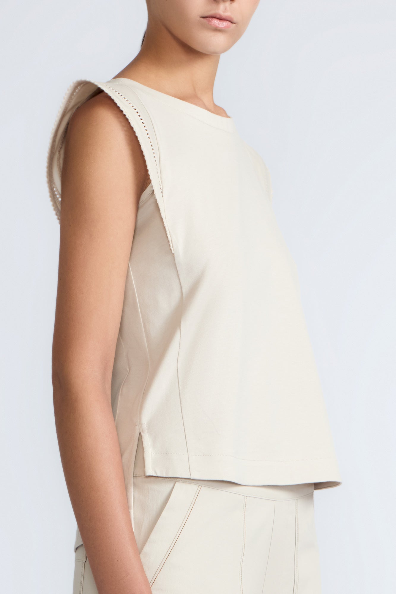 Regina Pima Cotton Knit Top | Pristine