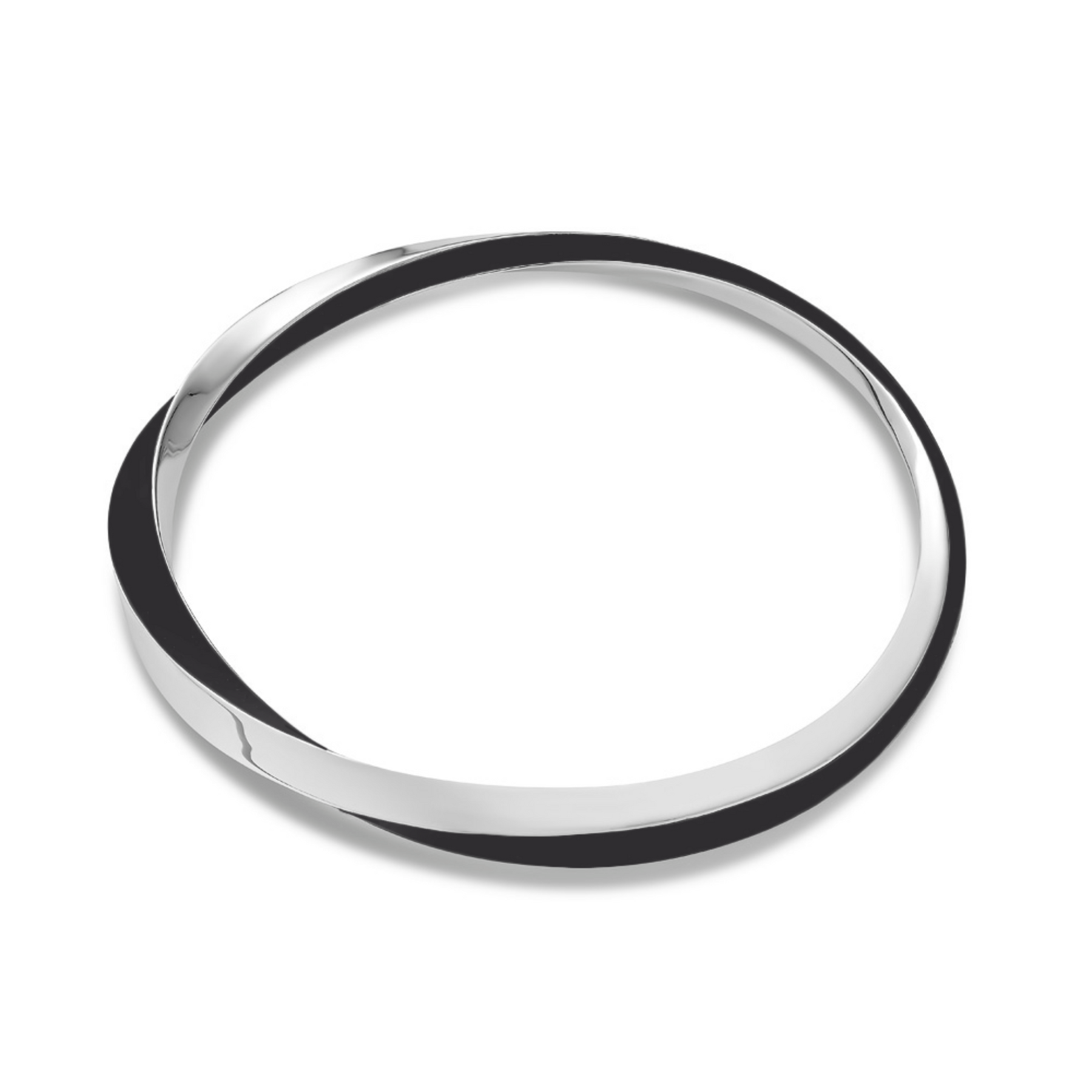 Lilo Color Bangle - Silver