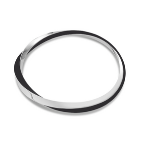 Lilo Color Bangle - Silver