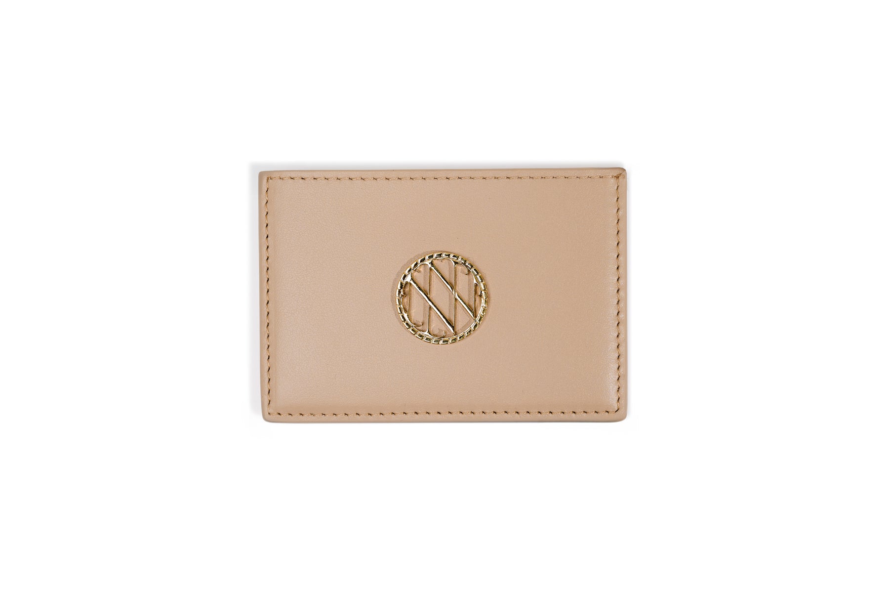 Anima Card Holder in Beige