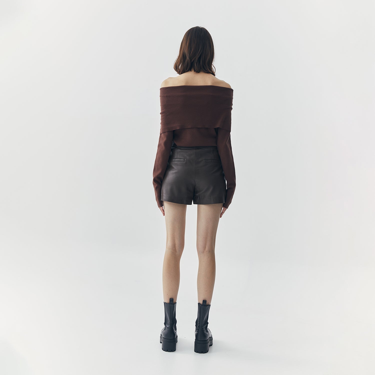 WREN SHORT LEATHER PANTS