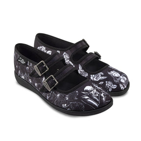 Death Stalks Women's Mary Jane Flats
