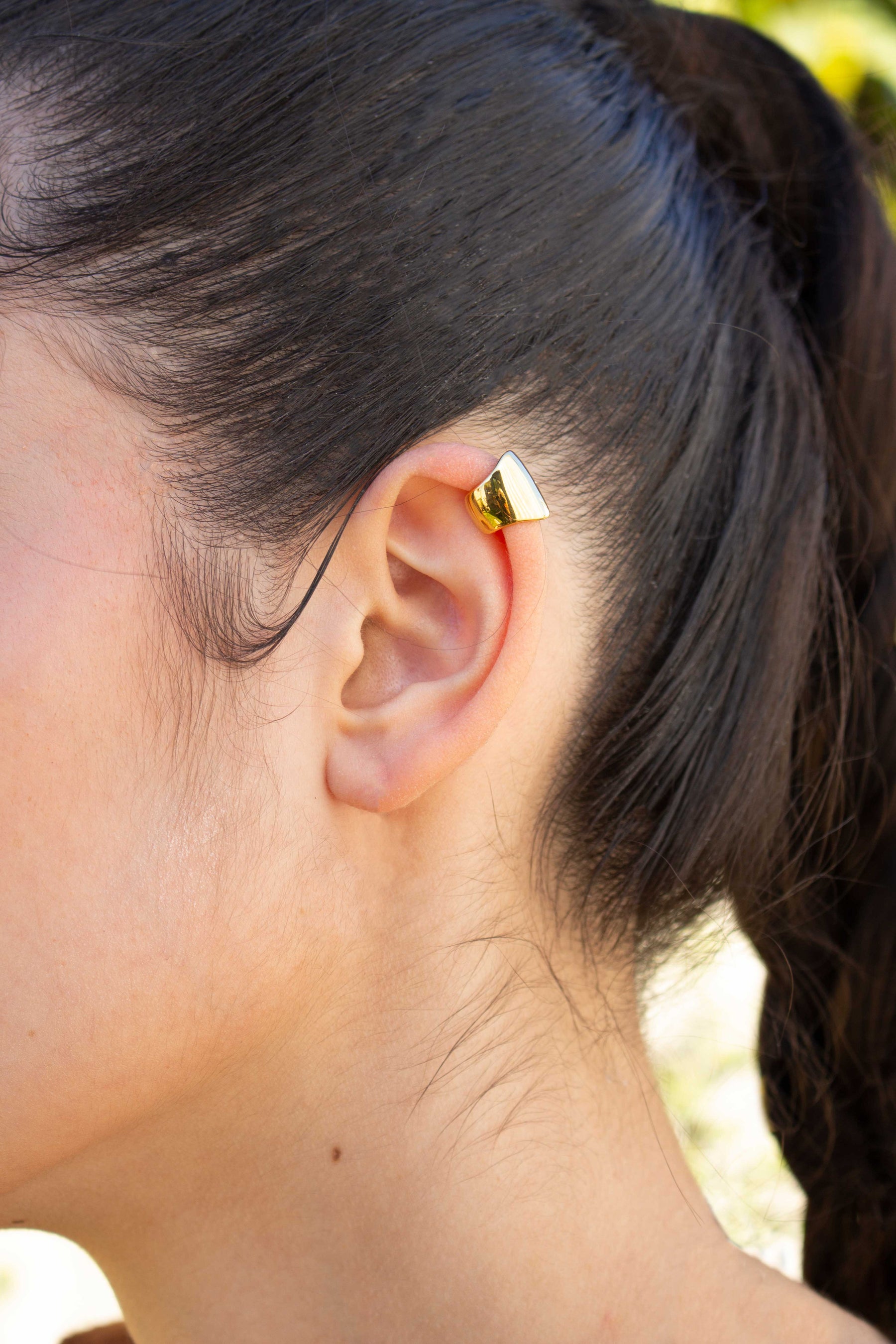 Moon Ear Cuff Gold