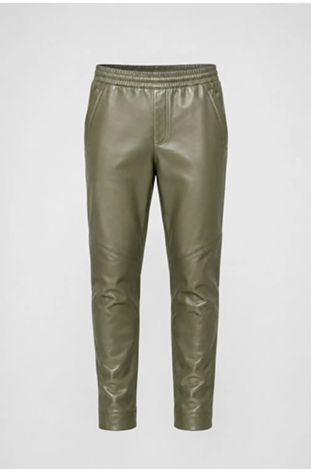 Leather Jogger