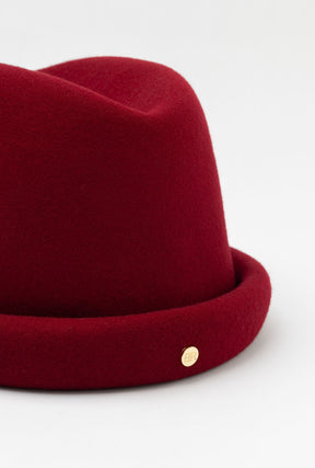 Russian Pillbox - Cranberry