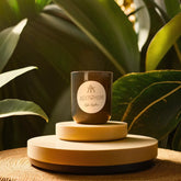 Kuba Raphia Candle