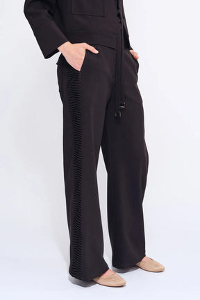Parker Straight-Leg Trouser | Black