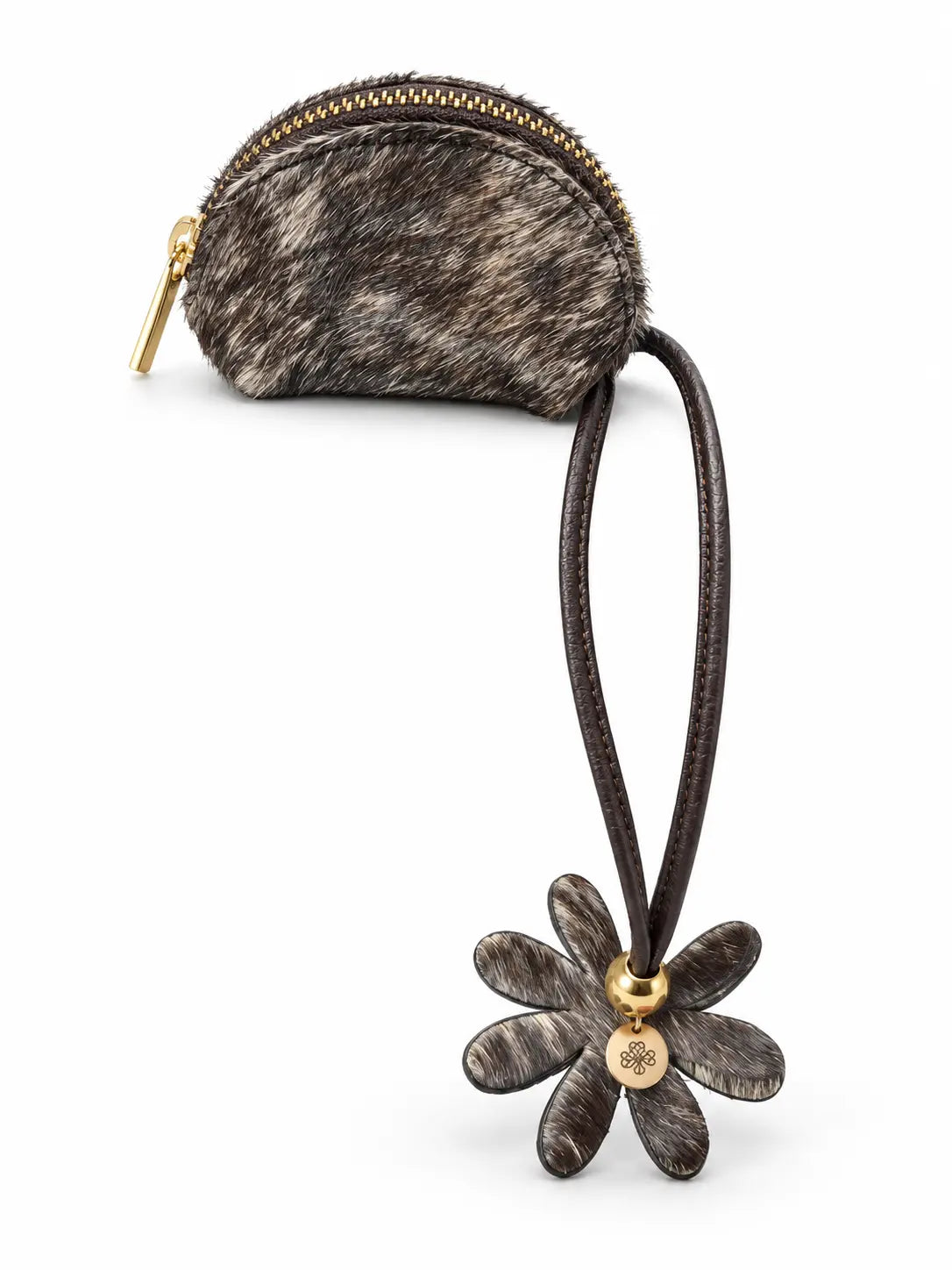 Écrin Éclat Textured Italian Leather Coin Pouch