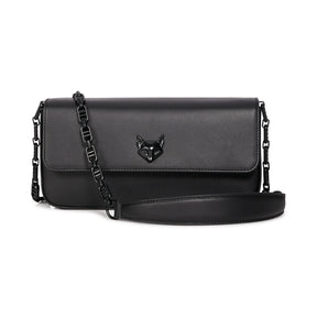 Michele Monochrome Crossbody Clutch
