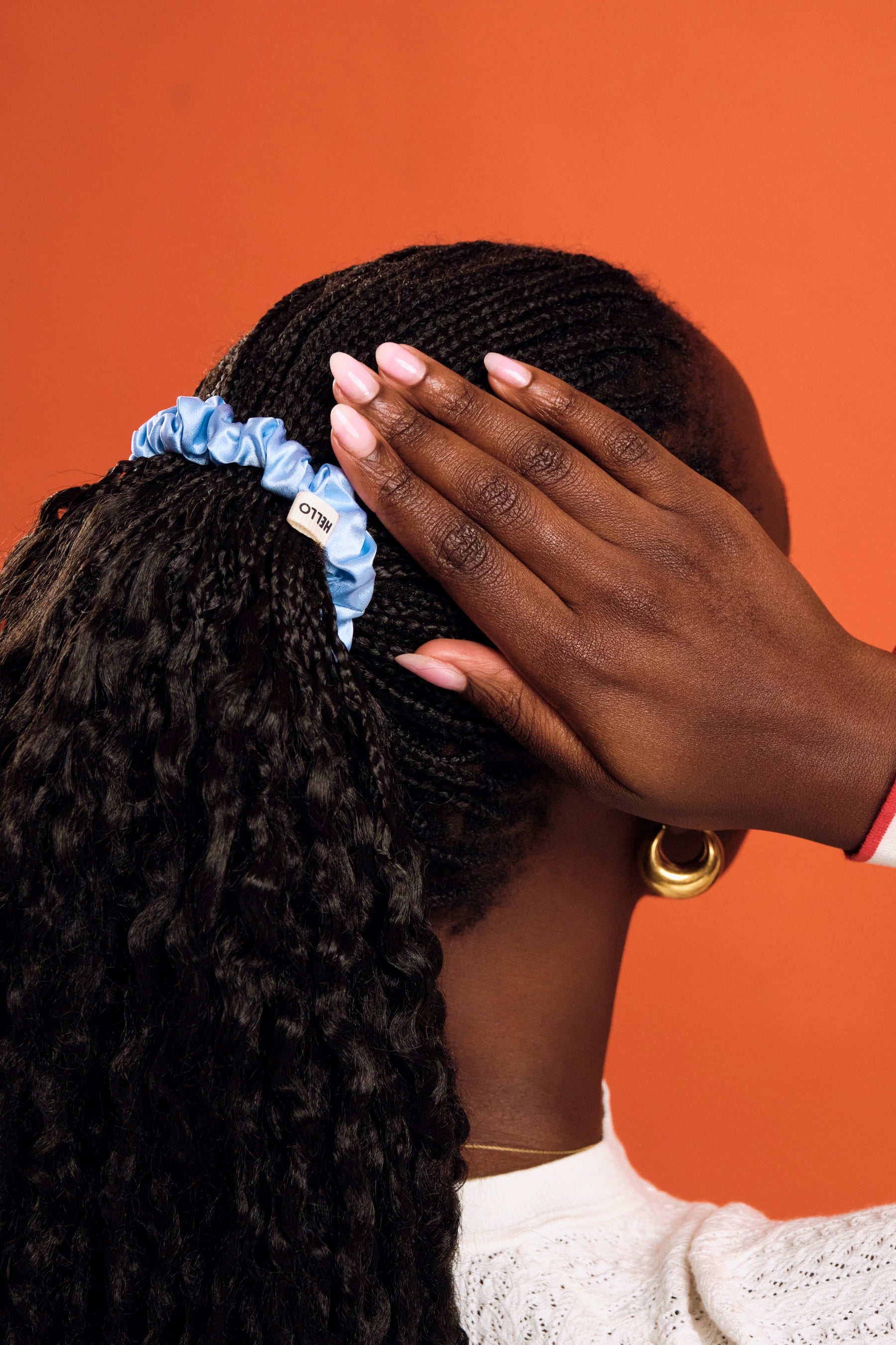 Flora Silk Scrunchie Set