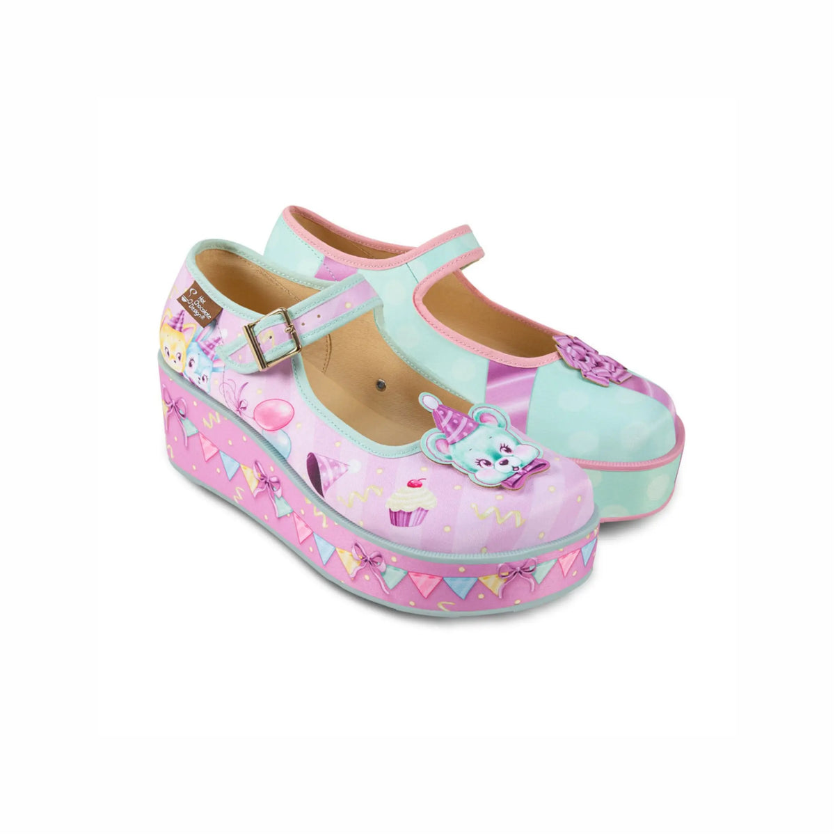 Birthday Buddies Women's Mary Jane Platforms