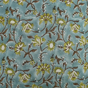 Stylsih Hand Block Printed Handmade Viscose Linen Pillow Cover - Nayaab