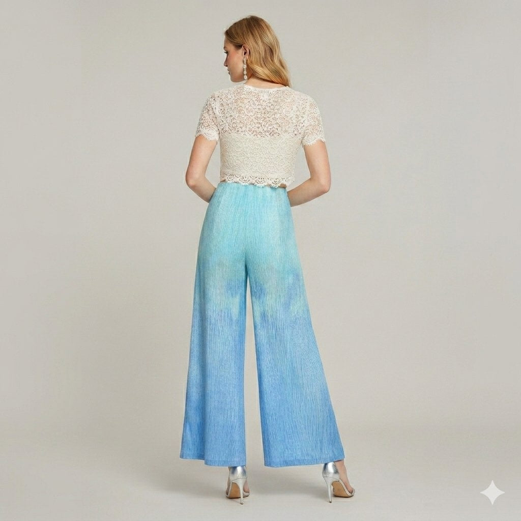 Ombre Wide Leg Pants