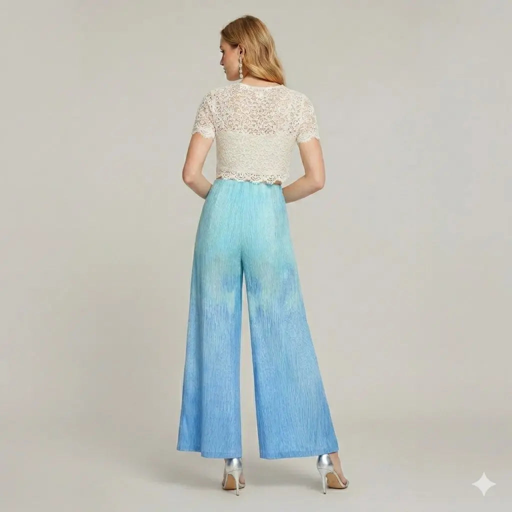 Ombre Wide Leg Pants