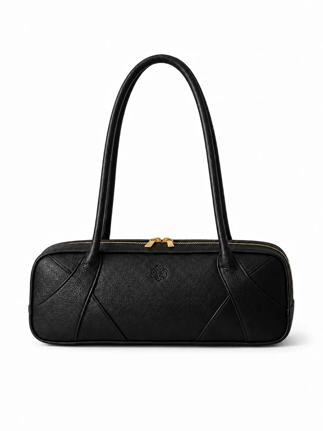 Almaira Italian Textured Leather Shoulder Bag