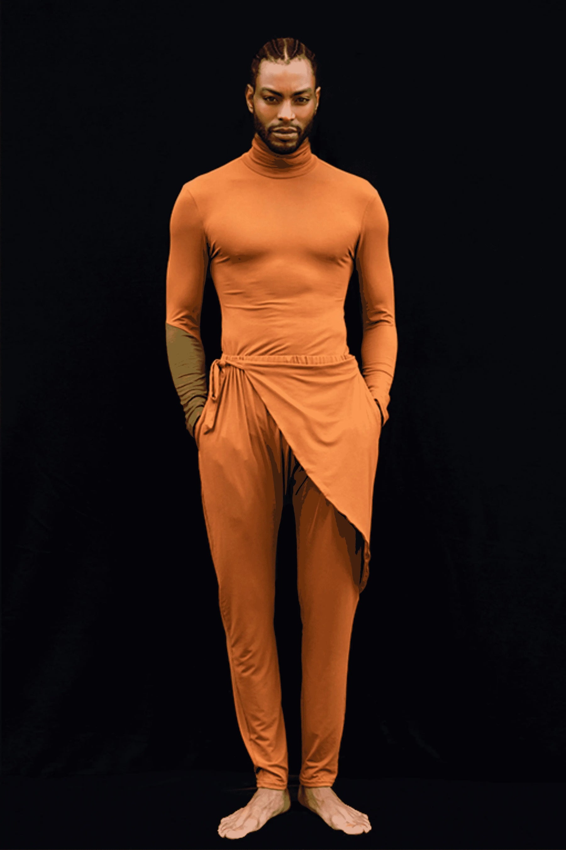 Bamboo Wrap Pant-Homme