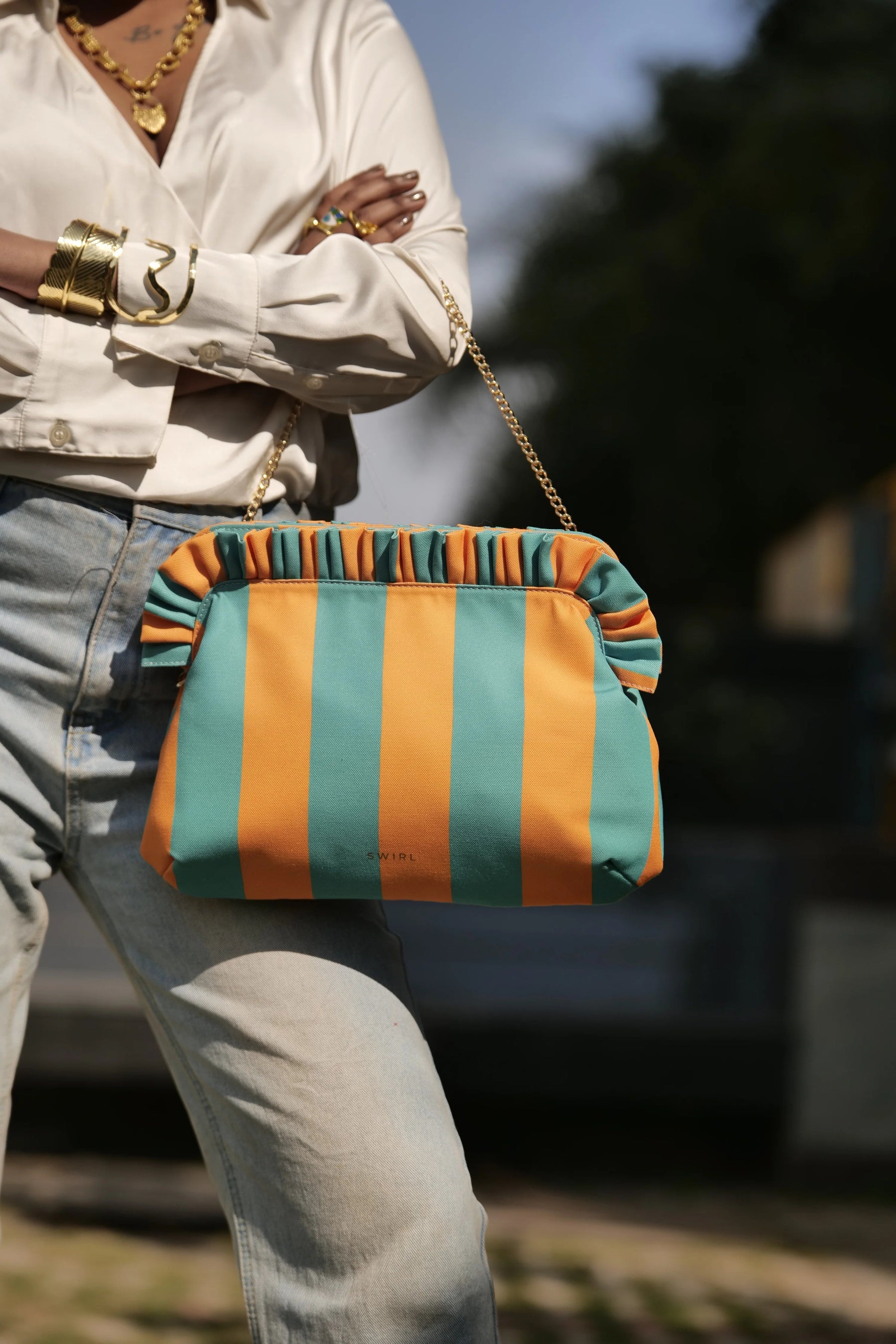 Toscano Pochette - 10”H x 14”W Inches