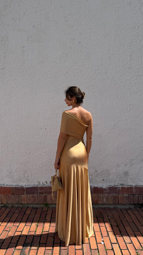 Vestido Zahara Ocre