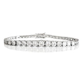 THE “JAIMIE” 4 PRONG GRADUATED TENNIS BRACELET